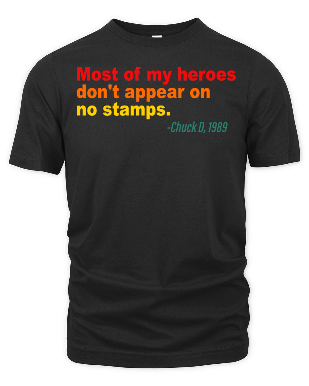 Most Of My Heroes Don't Appear On No Stamps Organic Unisex T-shirt