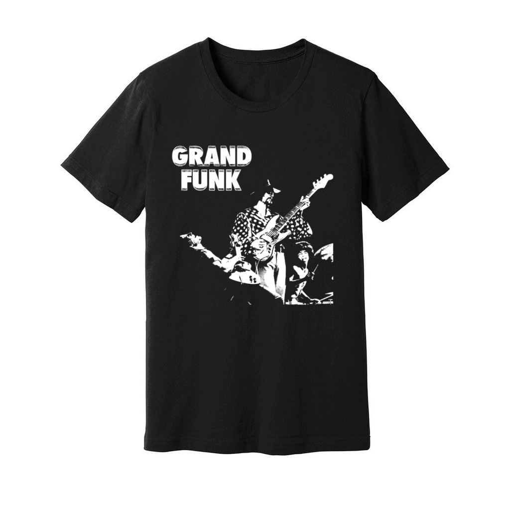 Grand Funk Railroad Music Band Unisex Jersey Tee