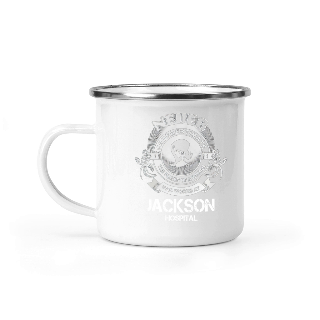 Jackson Hospital Camping Mug
