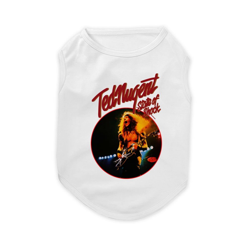 Ted Nugent State Of Shock Art Pet T-Shirt