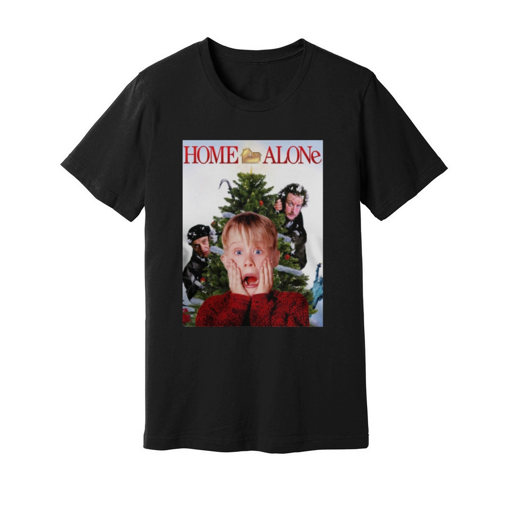Macaulay Culkin Home Alone Kevin McCallister Christmas shirt Unisex Jersey Tee