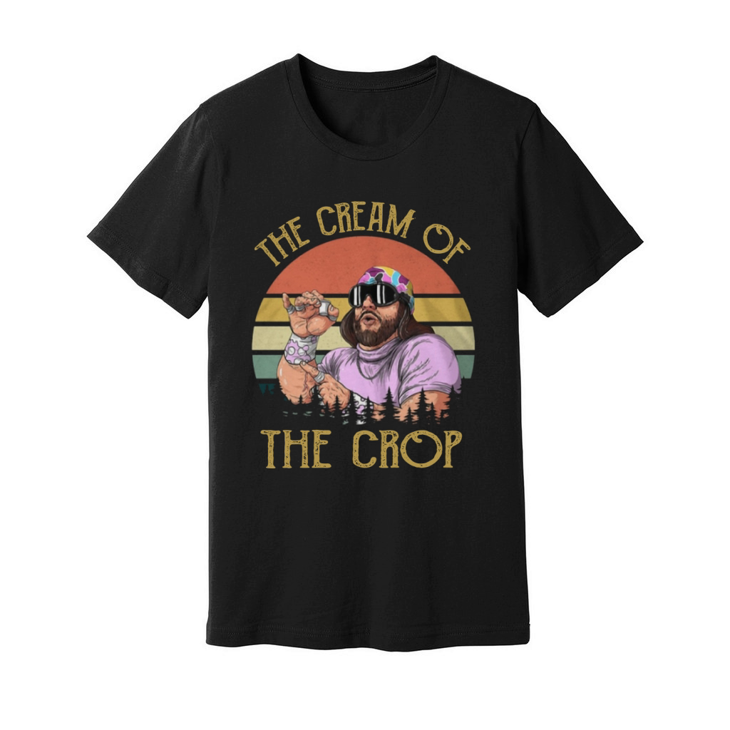 Randy Savage The cream of the crop vintage Macho Man shirt Unisex Jersey Tee