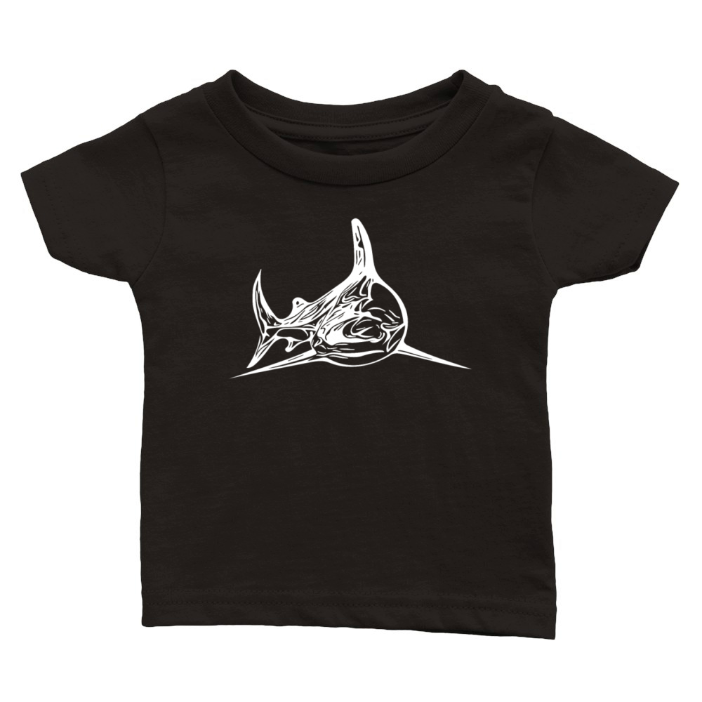 Elegant Vintage Tiger Shark Classic Baby Crewneck T-shirt