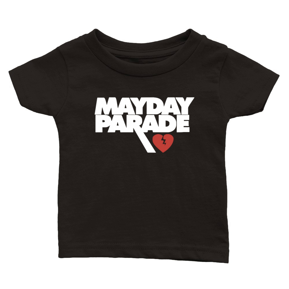 Mayday Parade Heart Logo T-Shirt Classic Baby Crewneck T-shirt