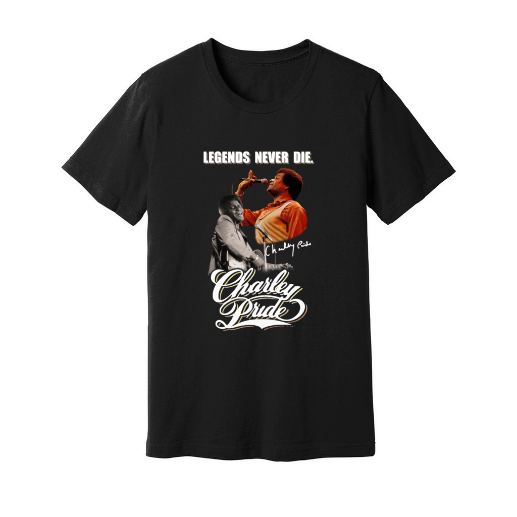 Legends never die Charley Pride signature Unisex Jersey Tee