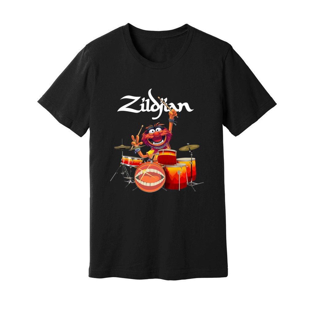 The Muppet Playing Drum For Avedis Zildjian Shirtc Unisex Jersey Tee