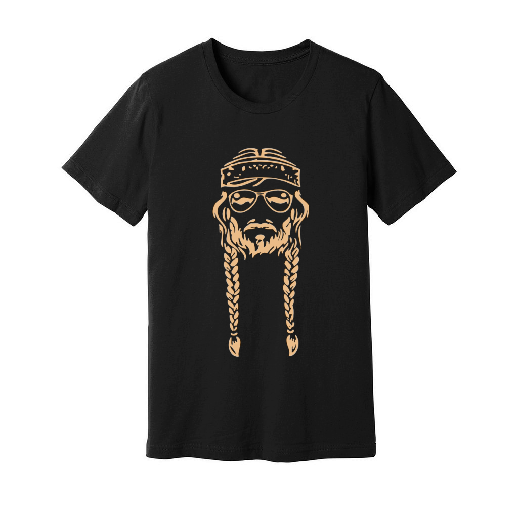 Willie nelson outlaw Unisex Jersey Tee