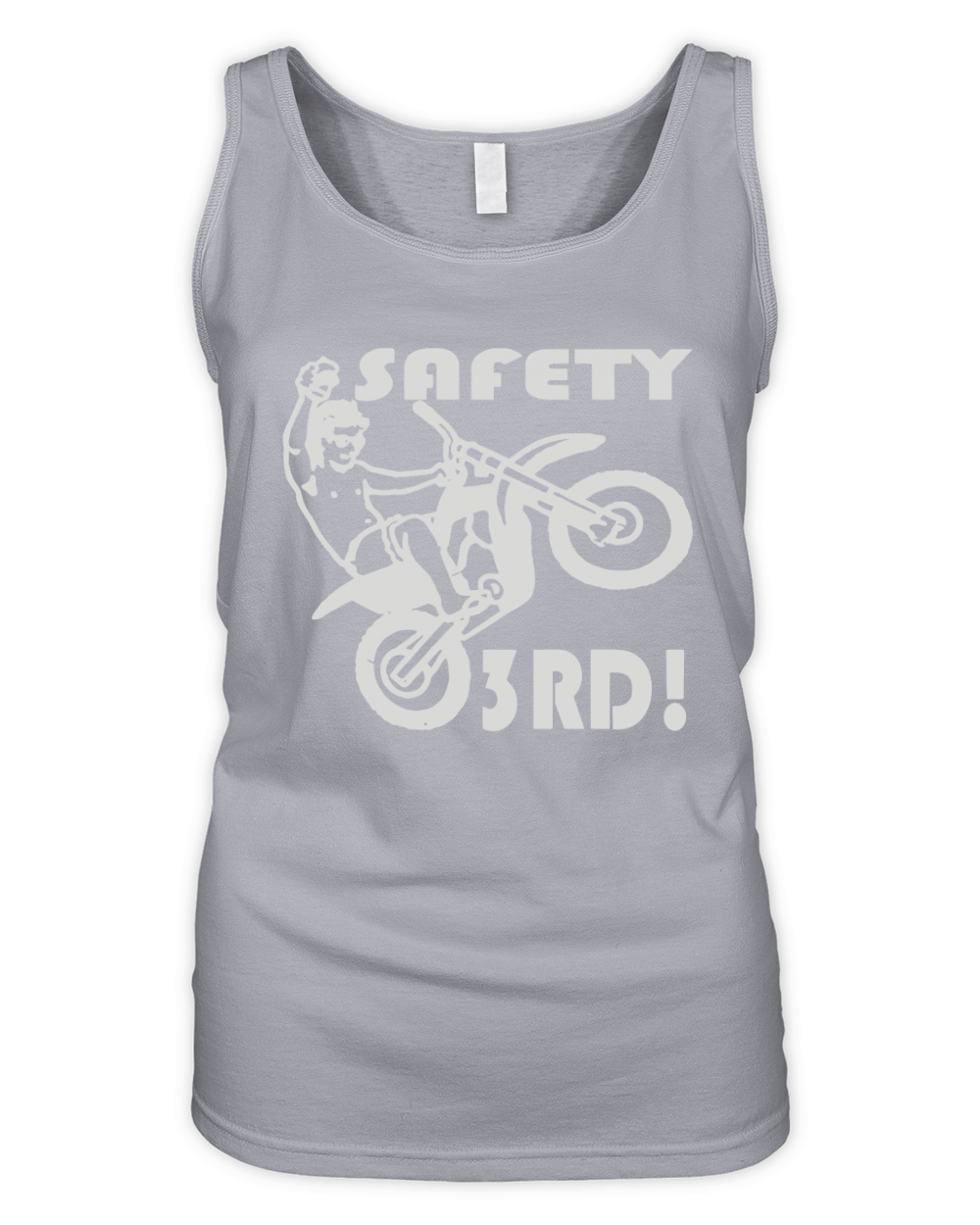 Safety 3rd Dirt bike motocross Organic Women's Tank Top