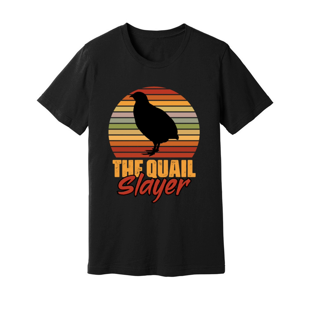Vintage The Quail Slayer For Northern Bobwhite Unisex Jersey Tee