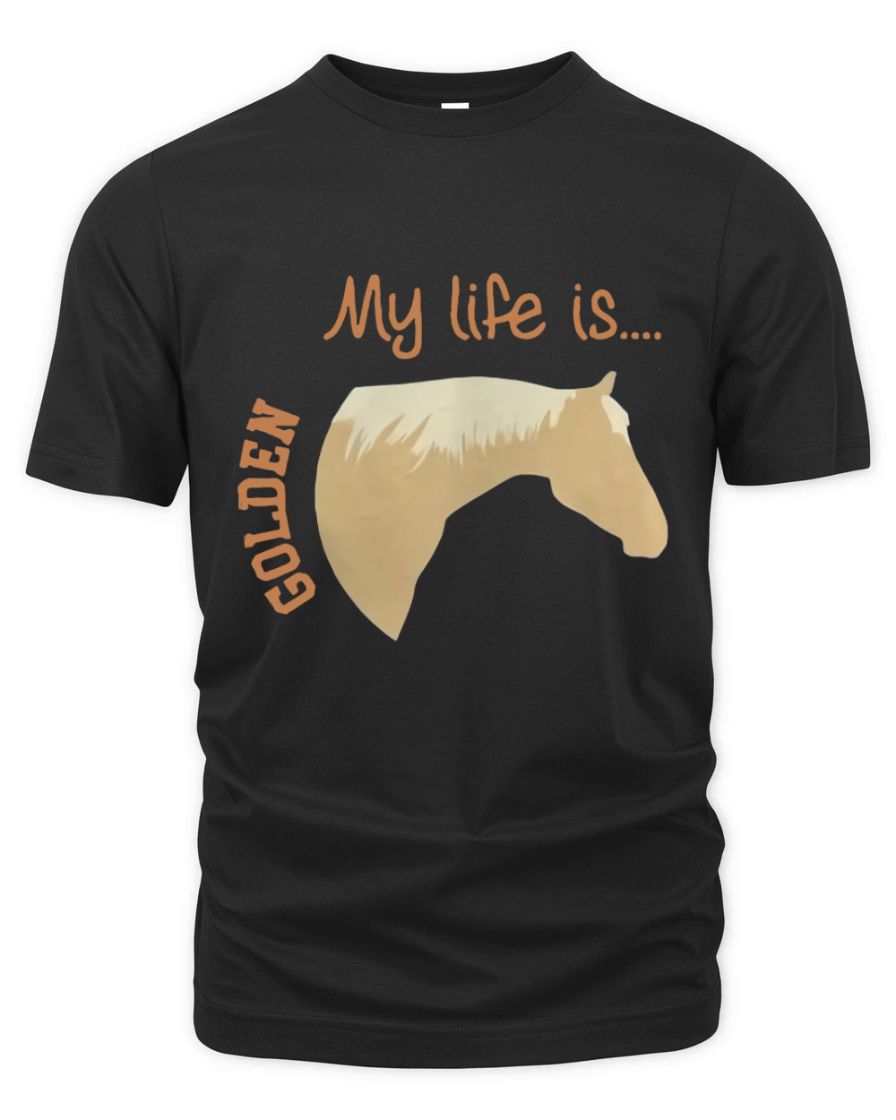 Horse   Palomino Organic Unisex T-shirt