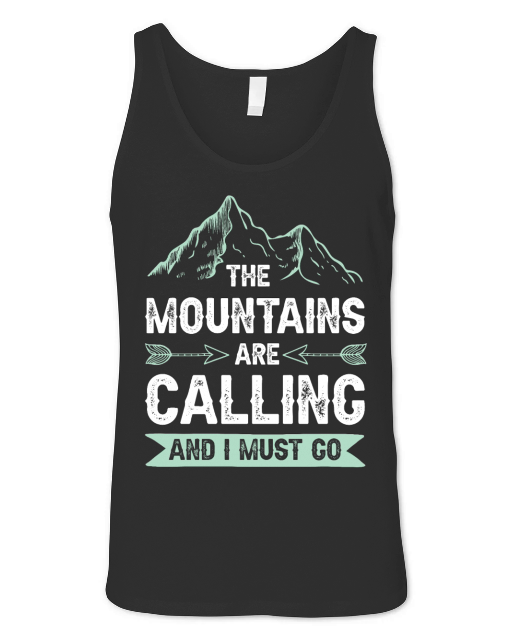 Mountains are calling Unisex Jersey Tank