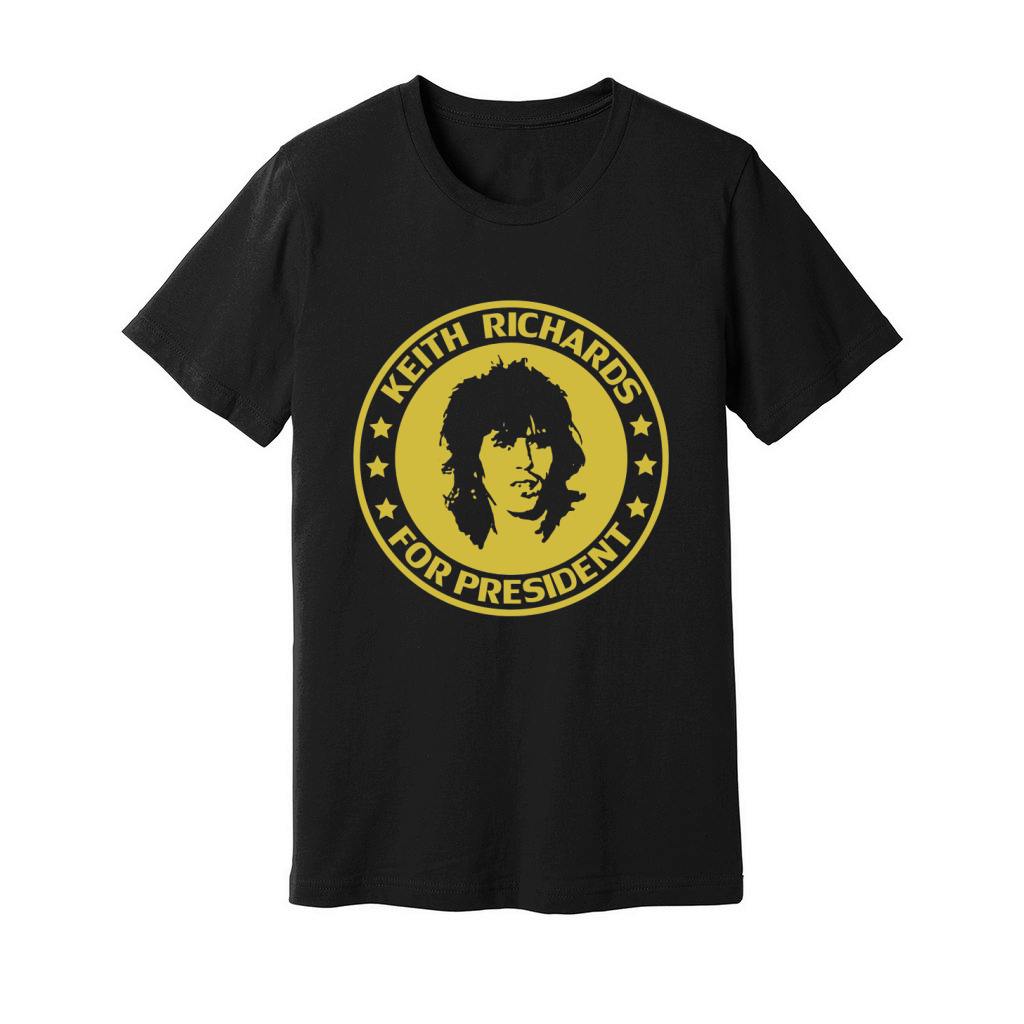 Keith Richards Tshirt Unisex Jersey Tee