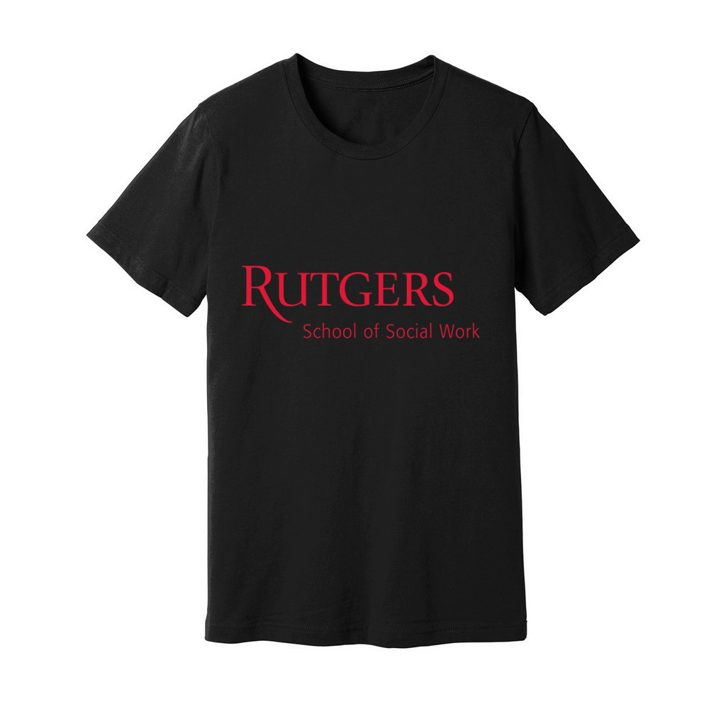 Rutgers University School of Social Work. Unisex Jersey Tee