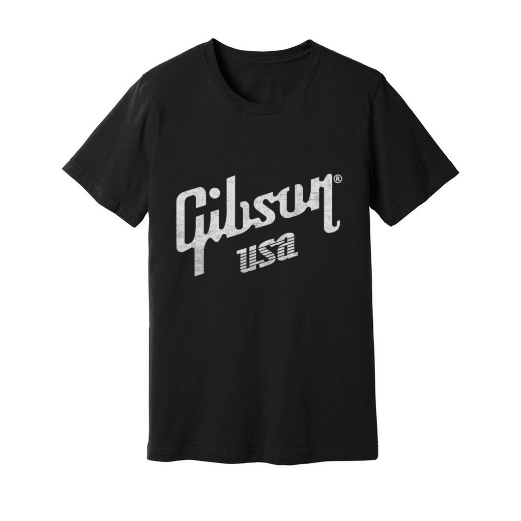 Gibson Usa Guitar Music Unisex Jersey Tee