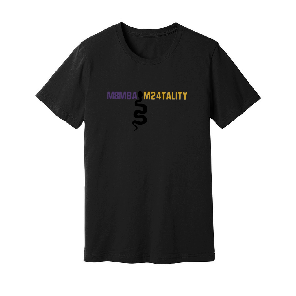 Mamba Mentality shirt Unisex Jersey Tee - Designed by n3croziz