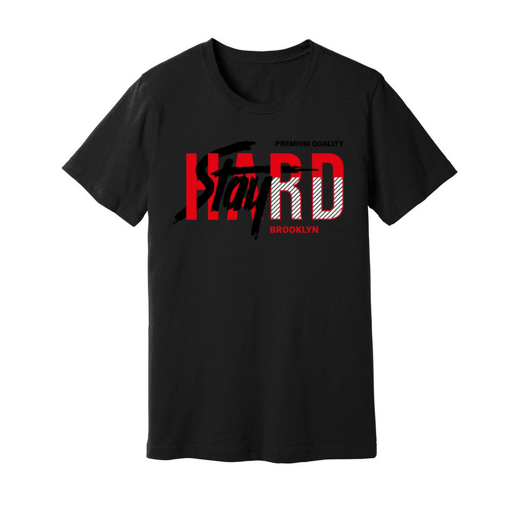 Stay Hard Unisex Jersey Tee