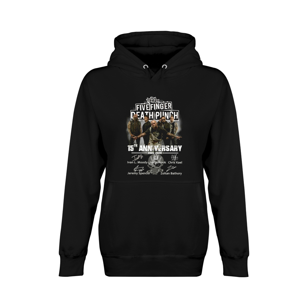 Five Finger Death Punch 15th anniversary signature shirt Unisex Premium Pullover Hoodie