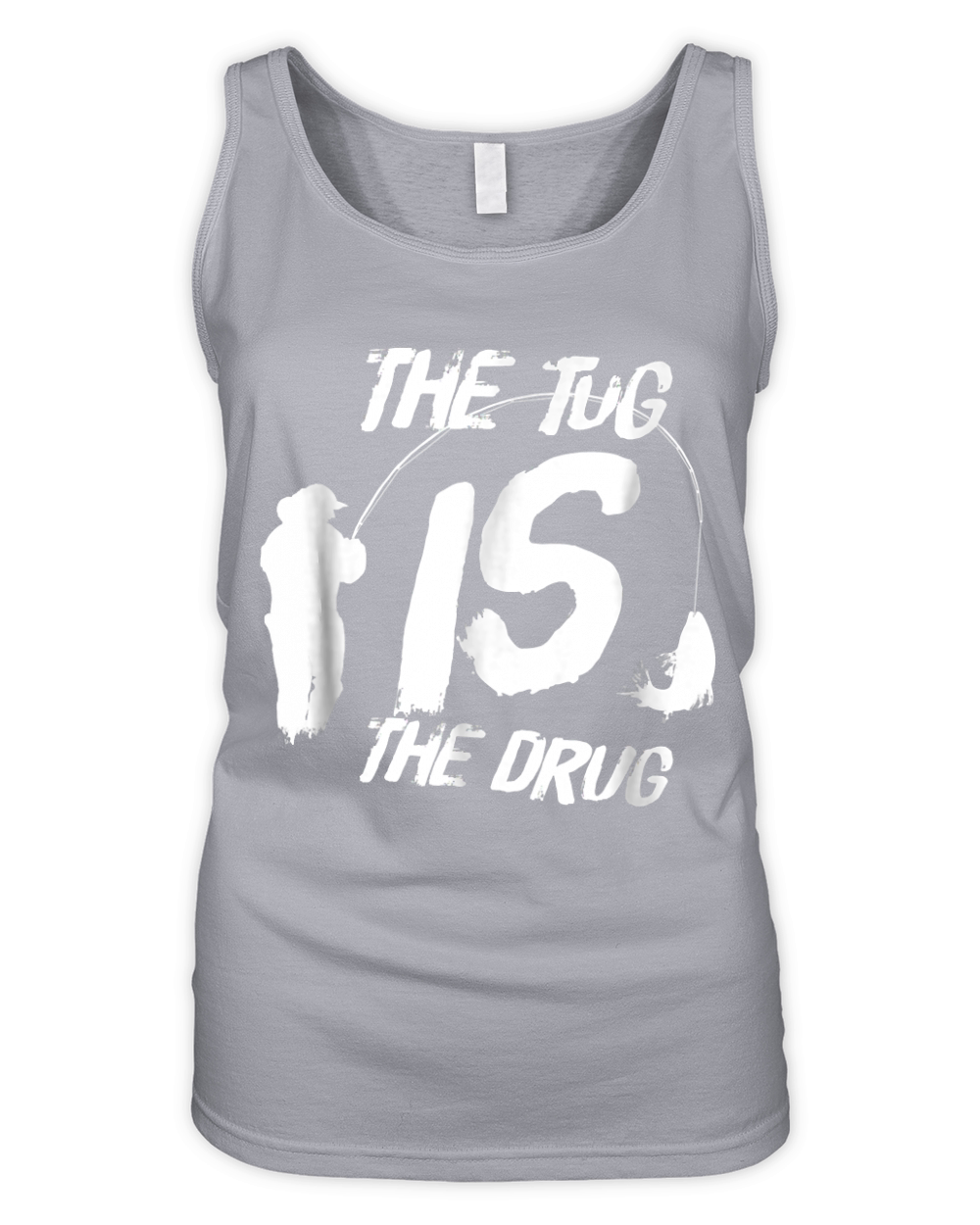 Funny Fly Fishing Shirt For Men - The Tug Is The Drug Organic Women's Tank Top