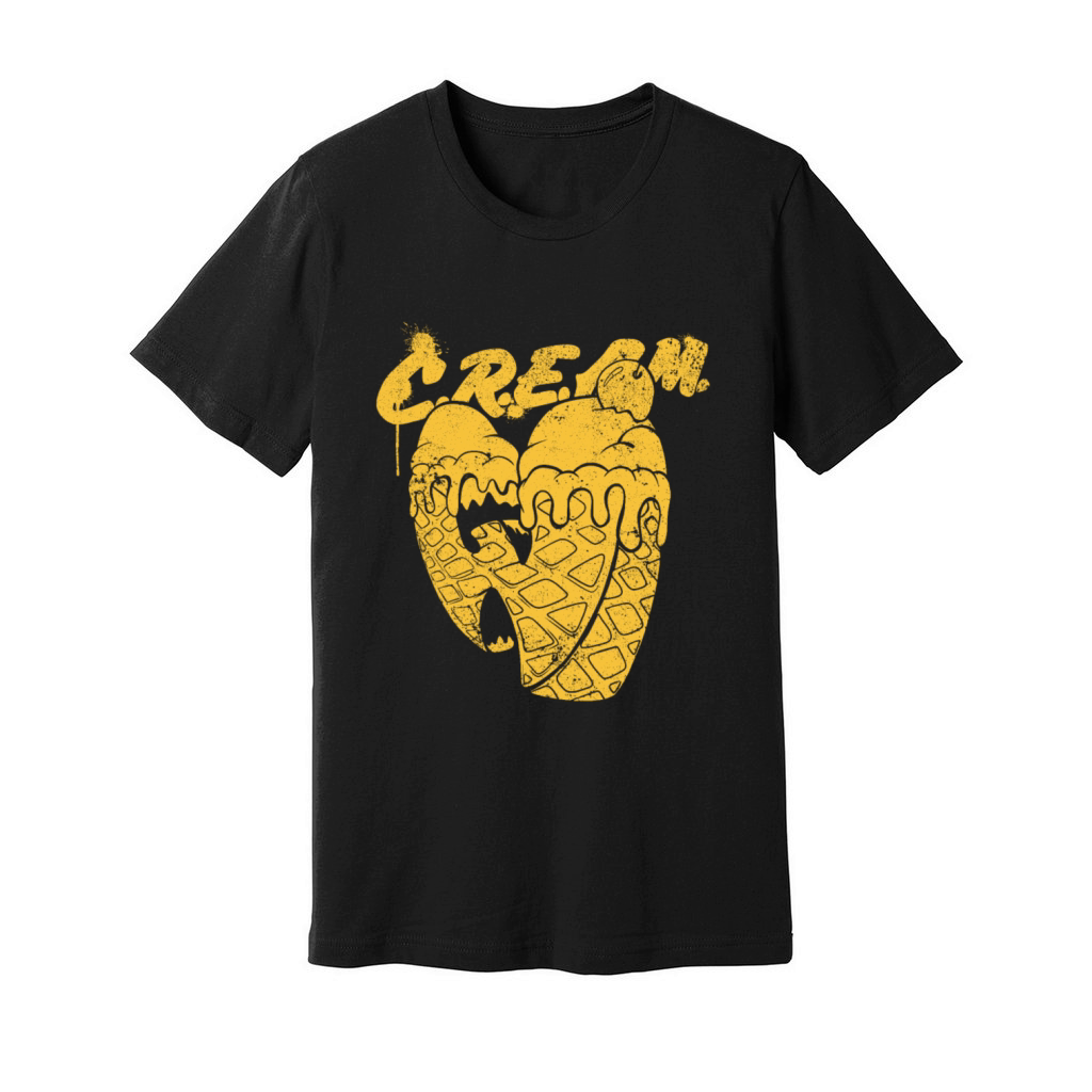 waffle ice cream wutang yellow Unisex Jersey Tee