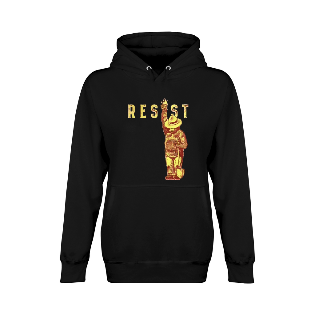 NATIONAL PARK RESISTANCE FUNDRAISER SMOKEY SAYS RESIST T SHIRT Unisex Premium Pullover Hoodie