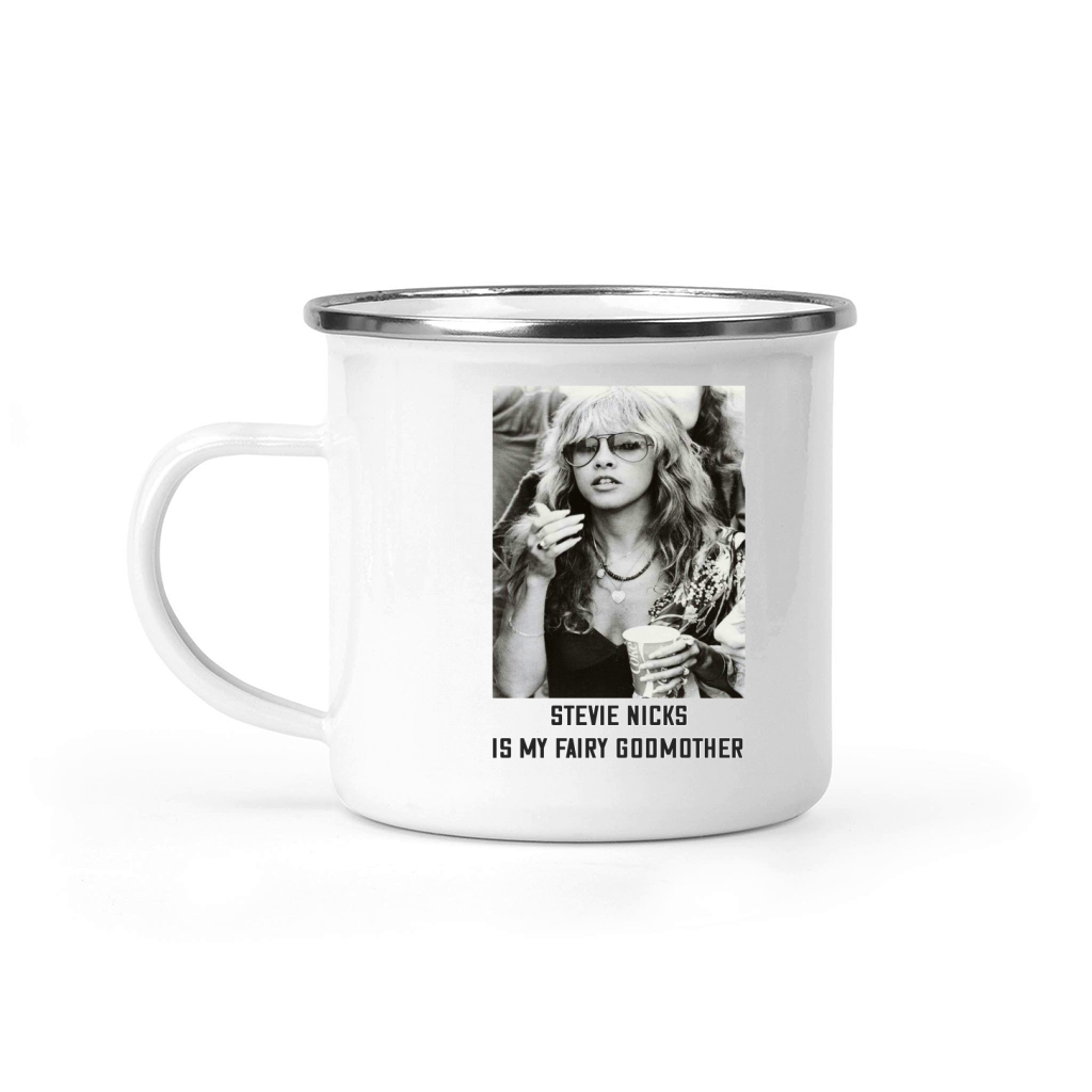 Stevie Nicks is my fairy godmother shirt - Baby Onesie Camping Mug