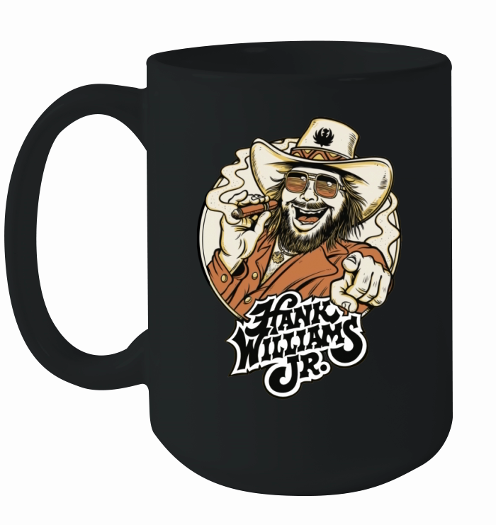 Hank Williams Jr Bocephus Ceramic Mug