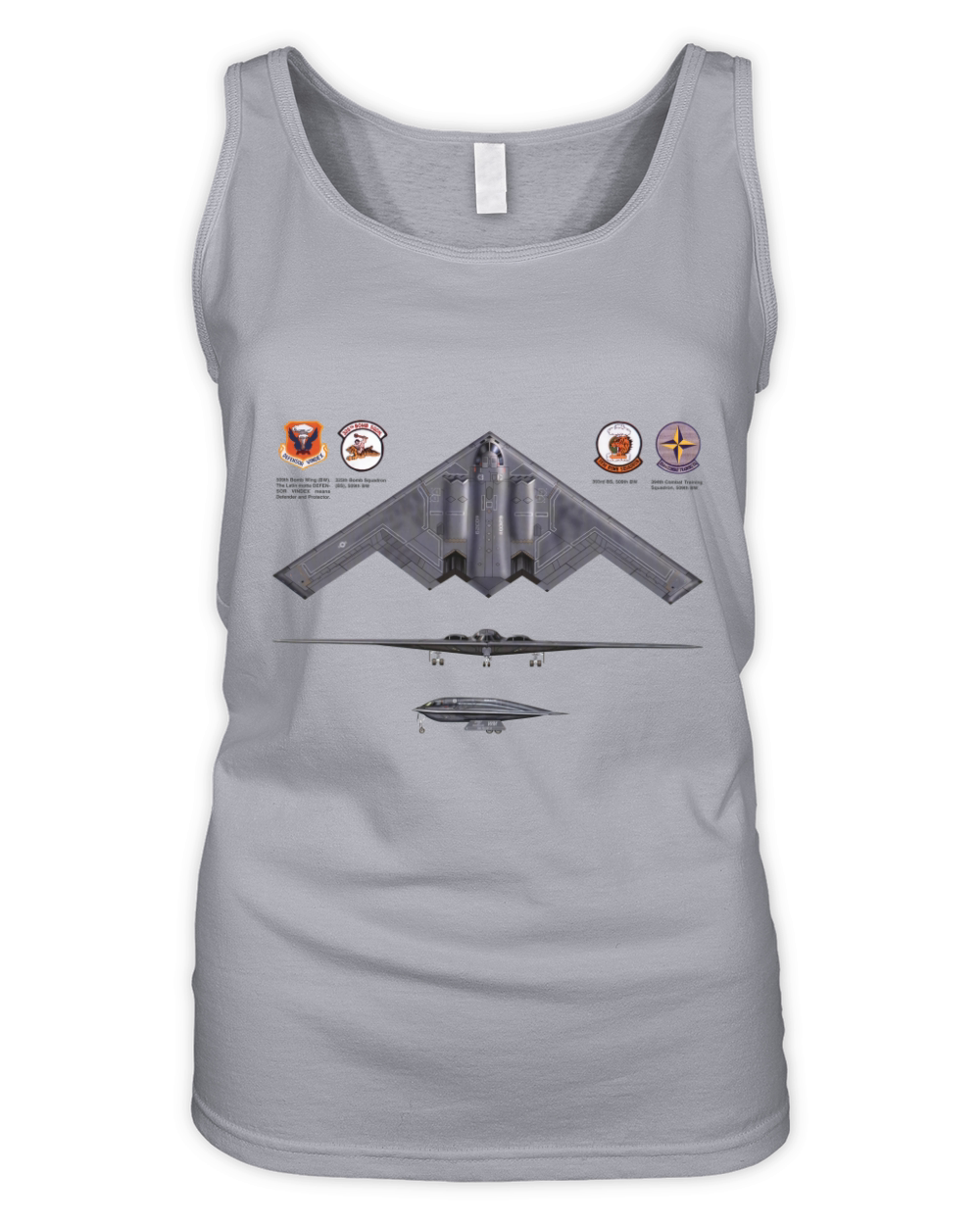 Northrop Grumman B-2 Spirit Organic Women's Tank Top