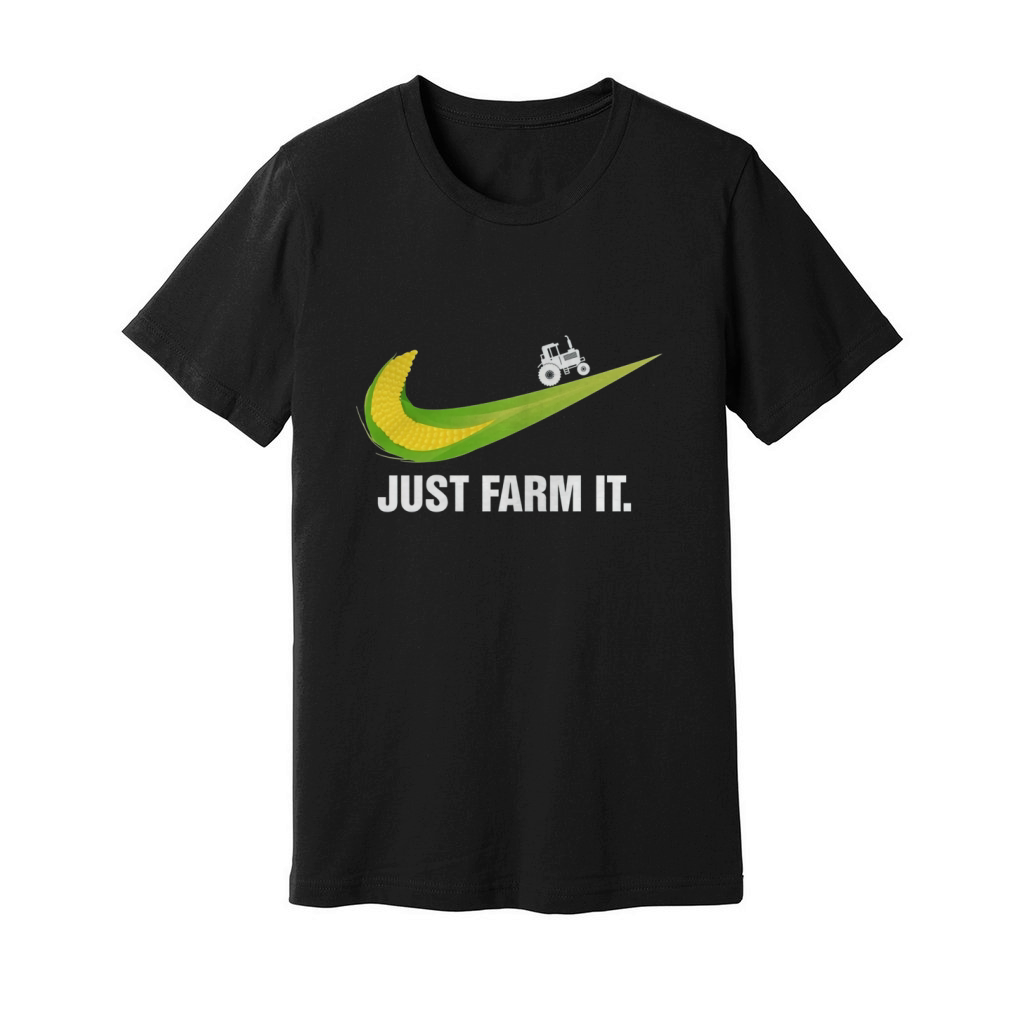 JUST FARM IT SHIRT FARMER Unisex Jersey Tee