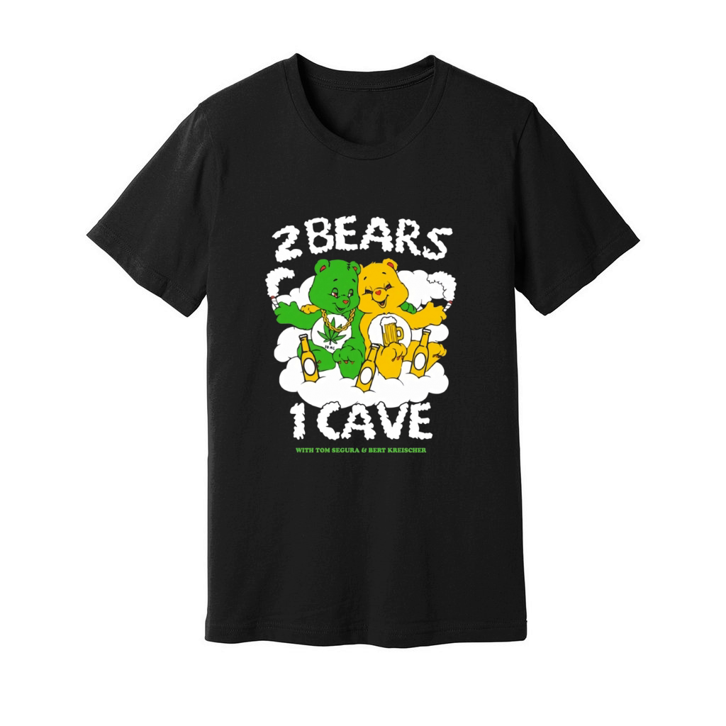 Official 2 bears 1 cave with tom segura and bert kreischer shirt Unisex Jersey Tee