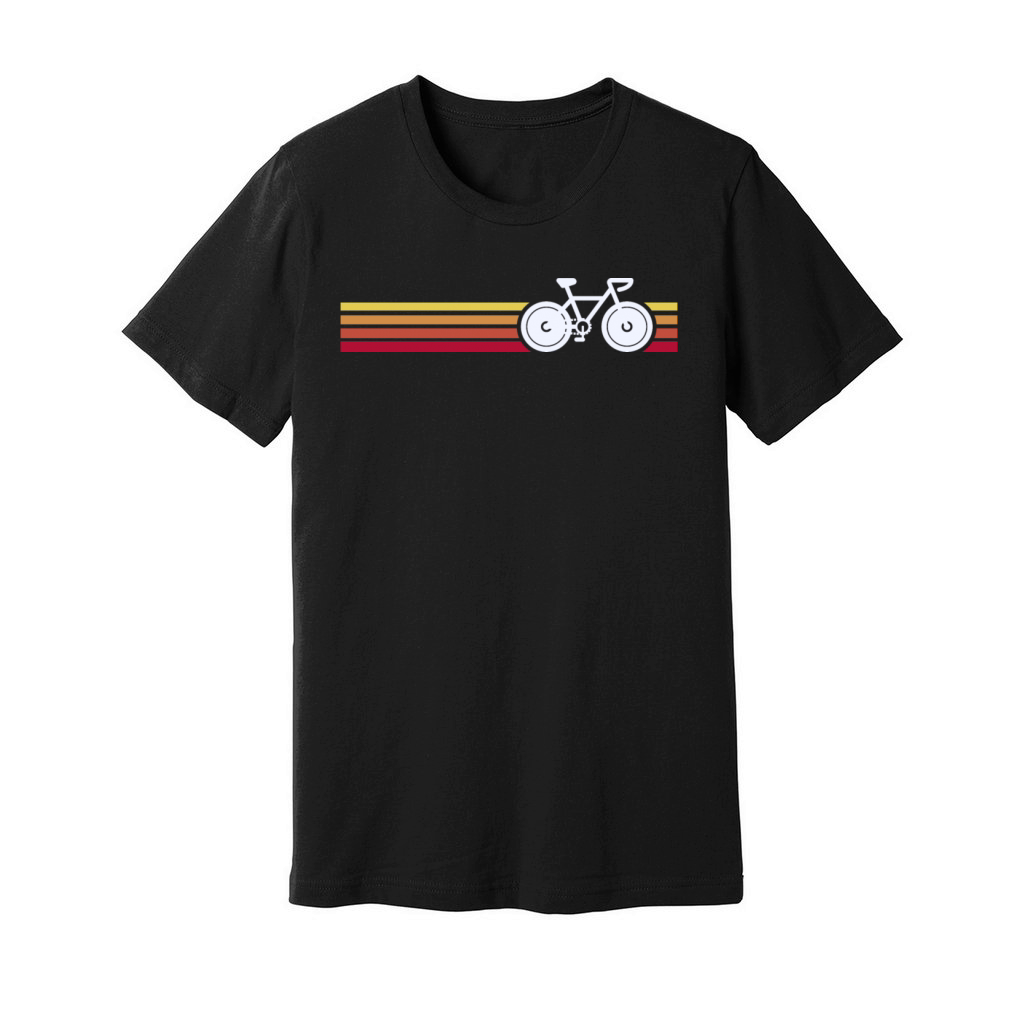 Retro Bicycle Unisex Jersey Tee