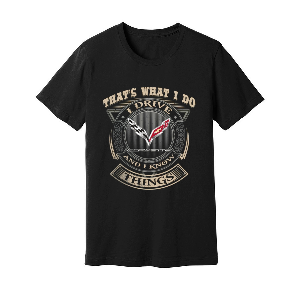 THAT WHAT I DO CORVETTE C7 Unisex Jersey Tee