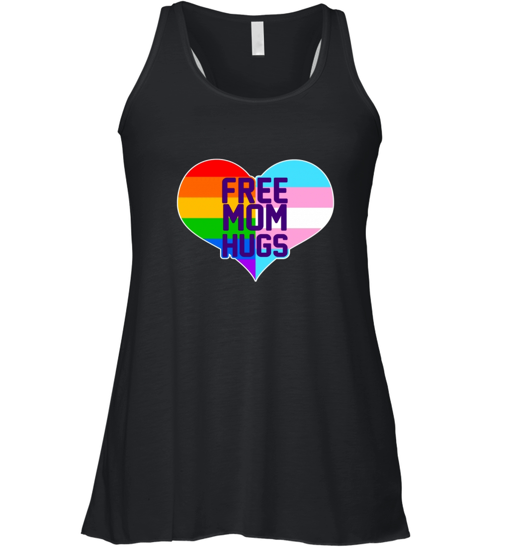 Free Mom Hugs LGBT Support Women's Flowy Tank Top