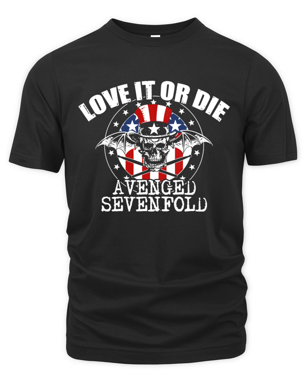 Avenged Sevenfold Love It Or Die - Unisex Long Sleeve Organic Unisex T-shirt