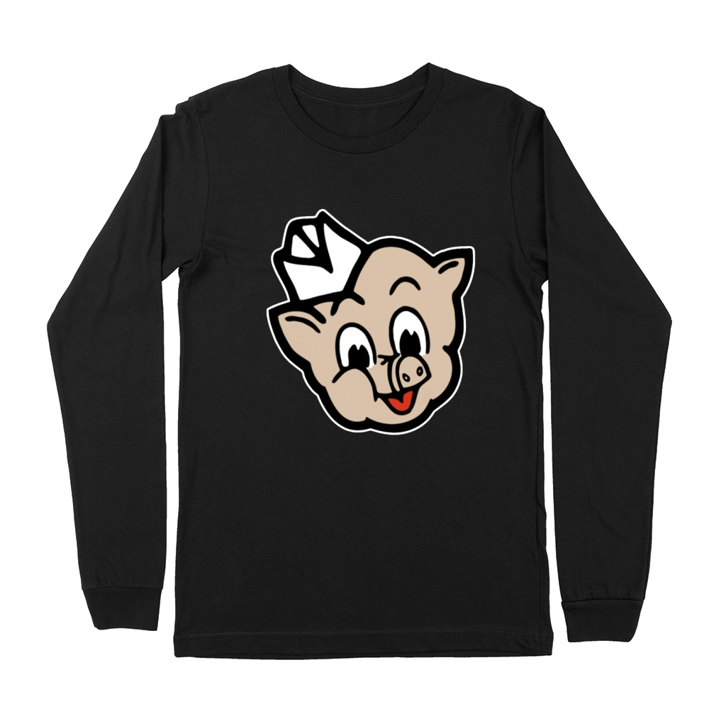 Piggly Wiggly Mascot T-Shirt Premium Long Sleeve
