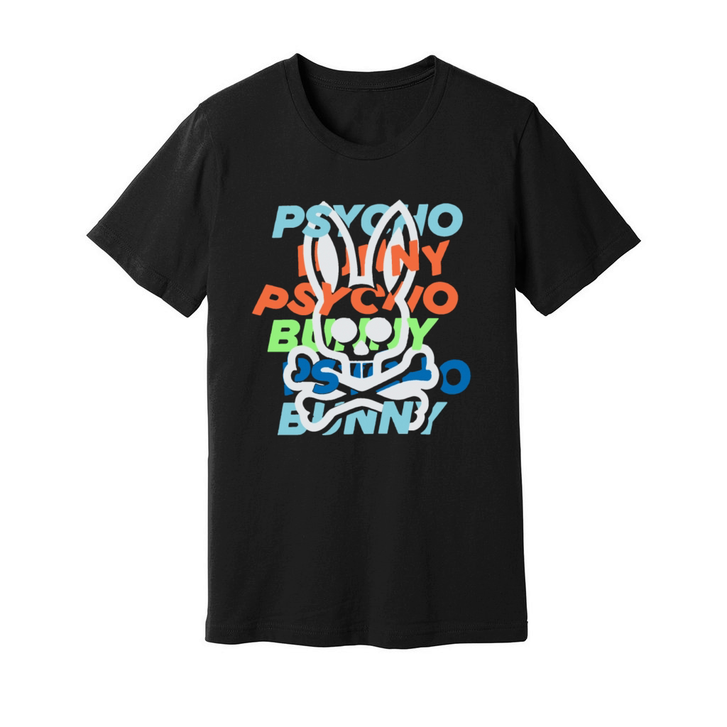 Bunny Psycho Horror Unisex Jersey Tee