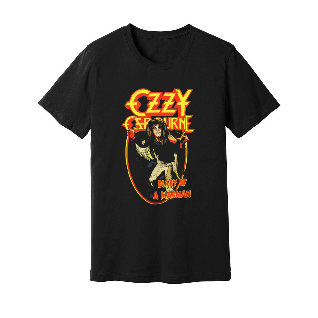 Ozzy Ozbourne A Madman Unisex Jersey Tee