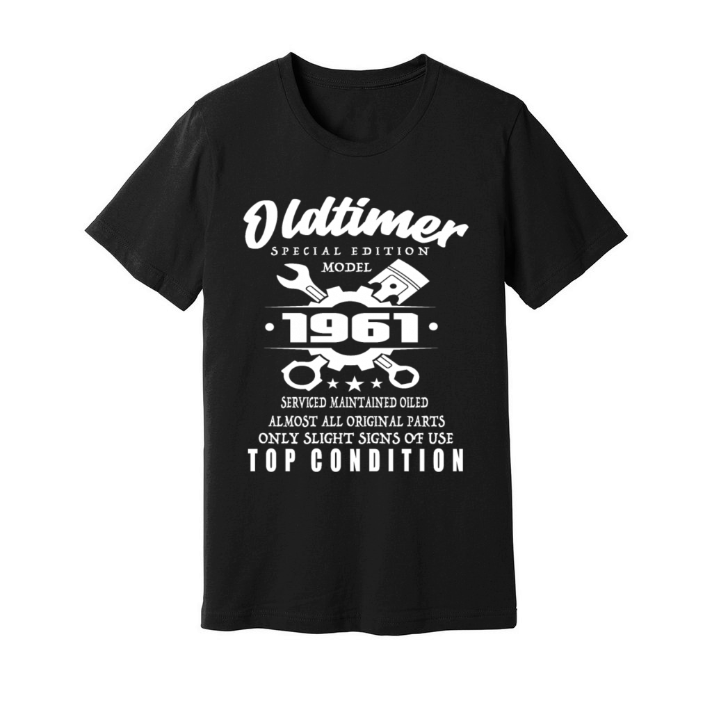 Vintage Special Edition Model 1961 Birthday Unisex Jersey Tee