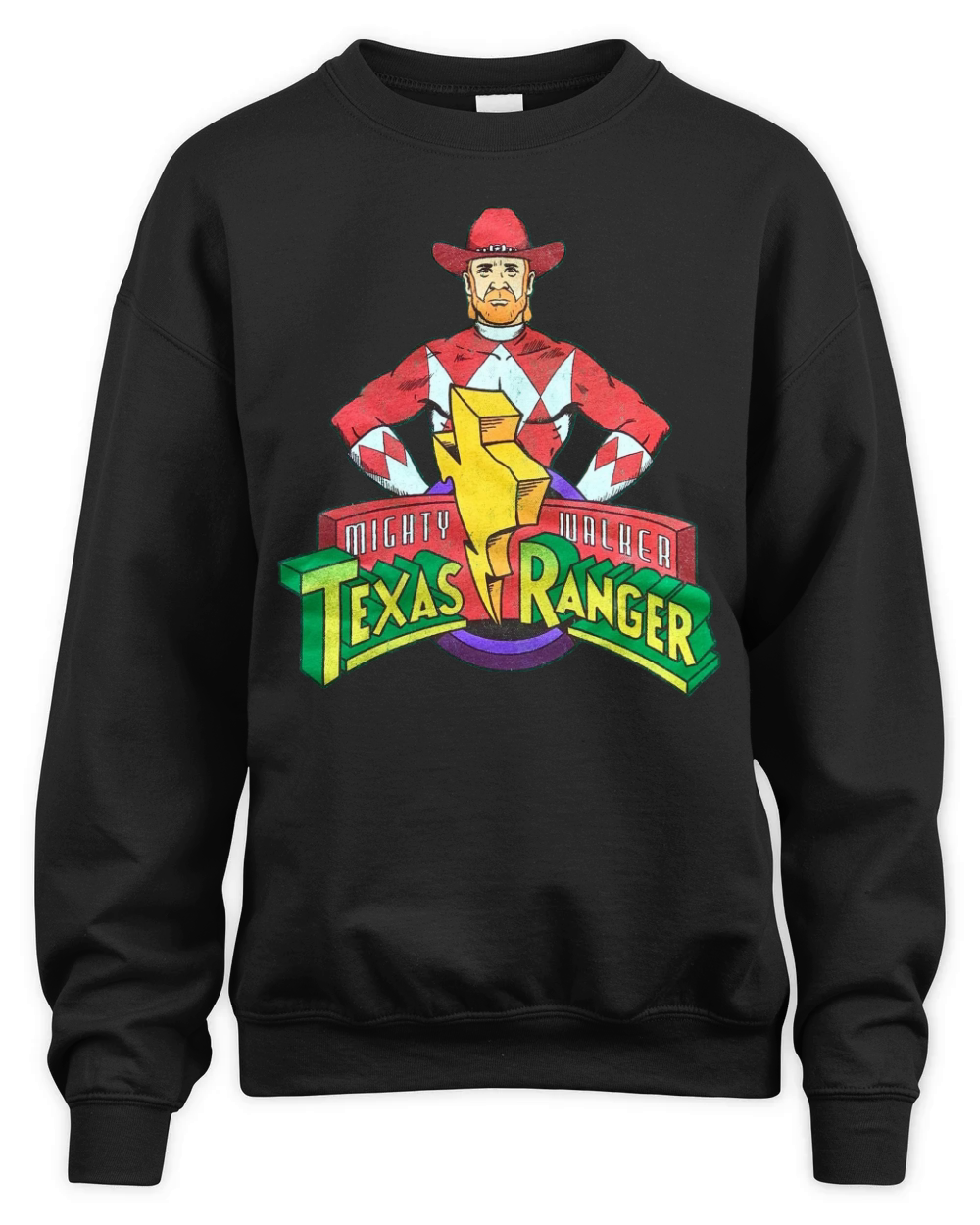 Walker Texas Ranger Unisex Premium Crewneck Sweatshirt