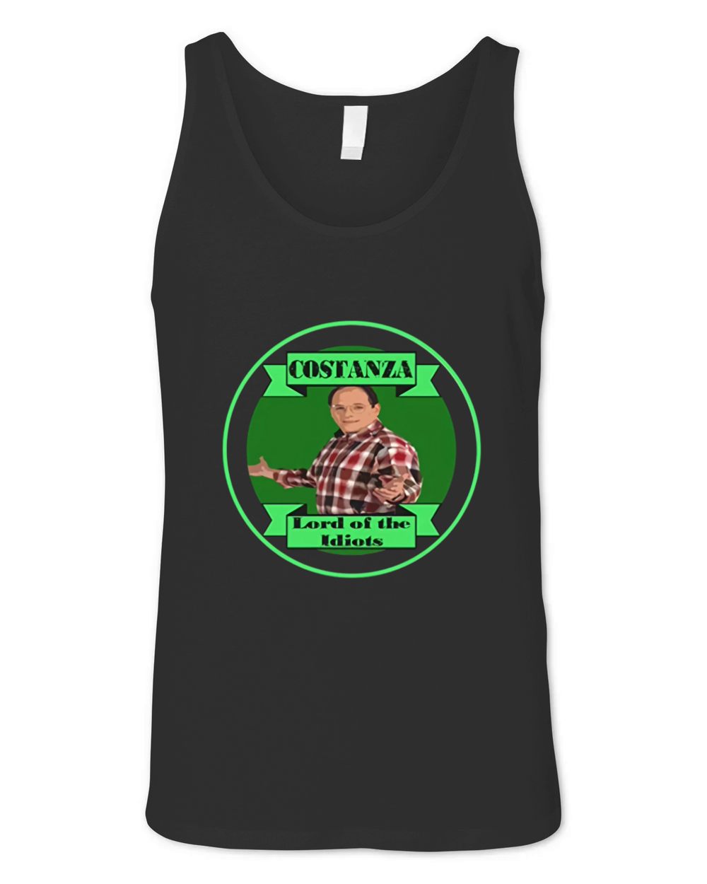 Lord of The Idiots George Costanza Unisex Jersey Tank