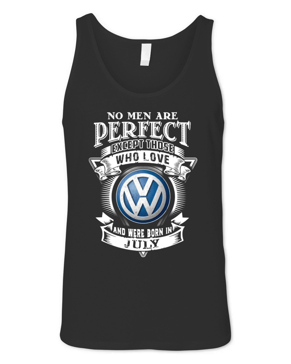 Volkswagen   Men   July Unisex Jersey Tank