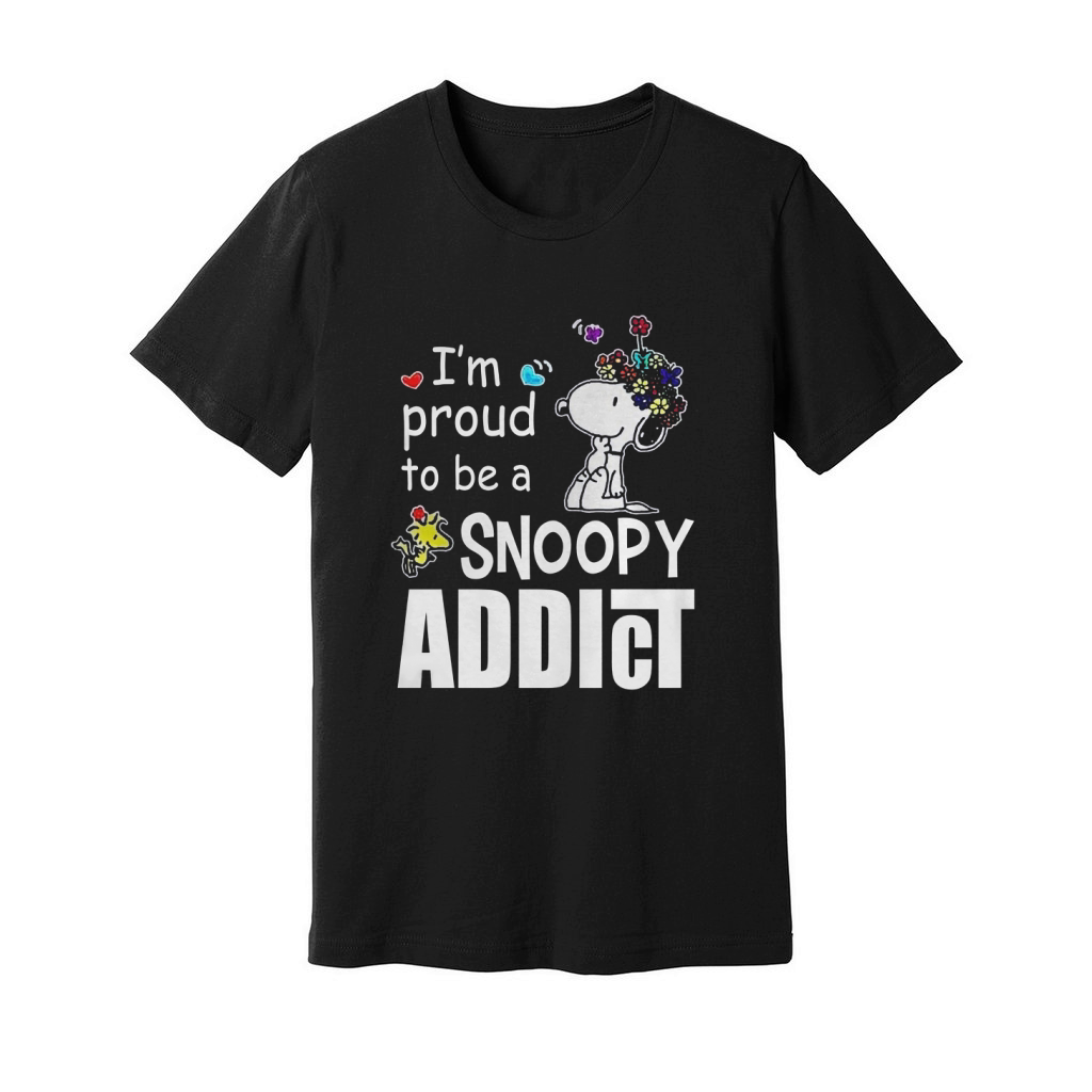 Snoopy Addict Unisex Jersey Tee