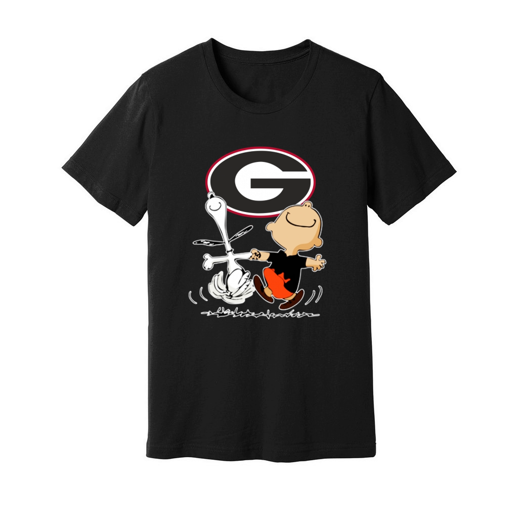 Snoopy Georgia Bulldogs fans Unisex Jersey Tee