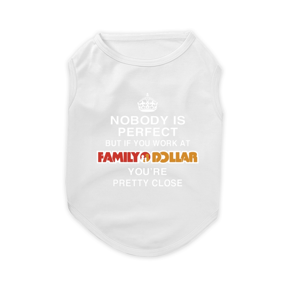 Family Dollar Pet T-Shirt