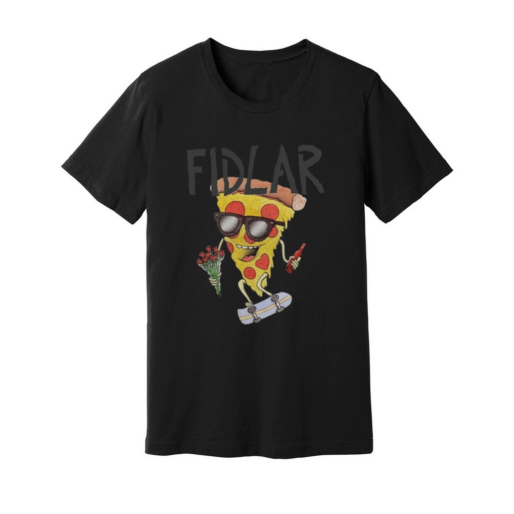 Fidlar Pizza T-Shirt Unisex Jersey Tee