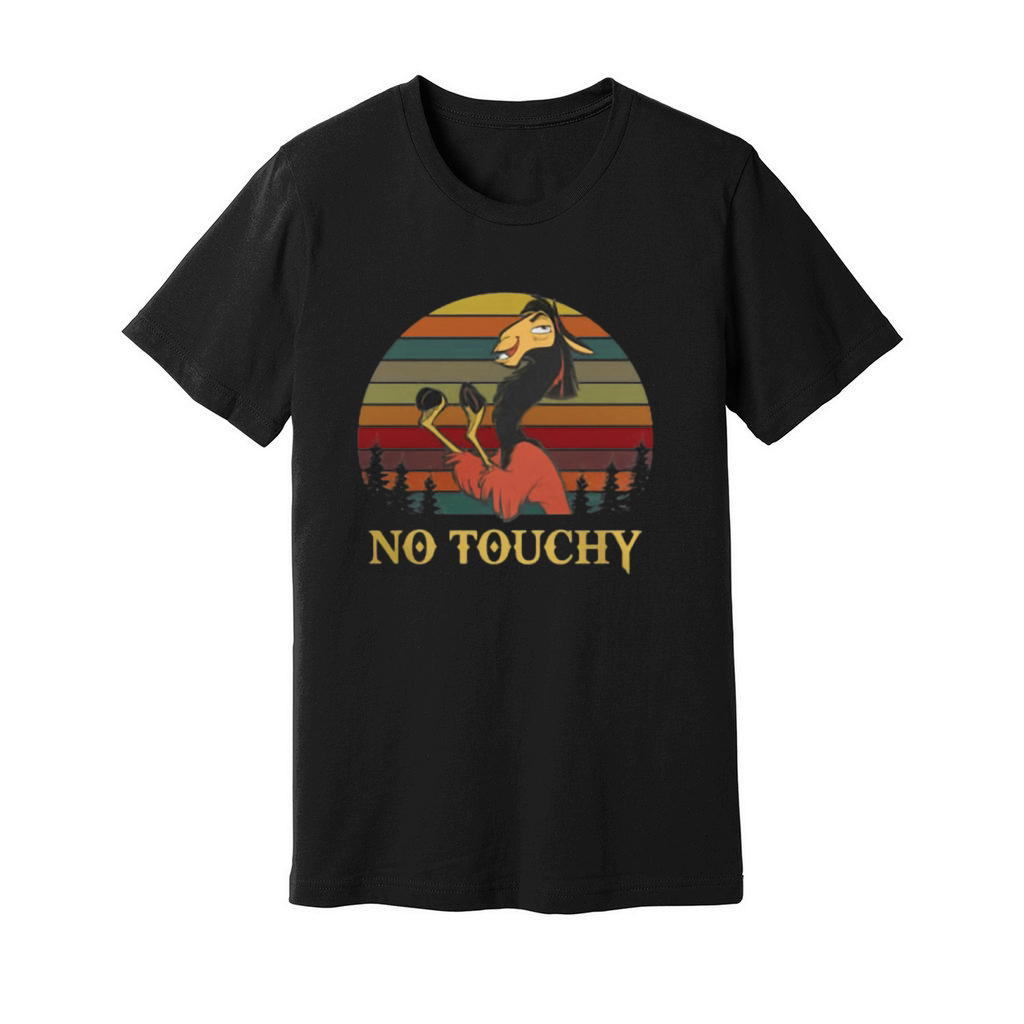 Kuzco Llama No touchy vintage shirt Unisex Jersey Tee