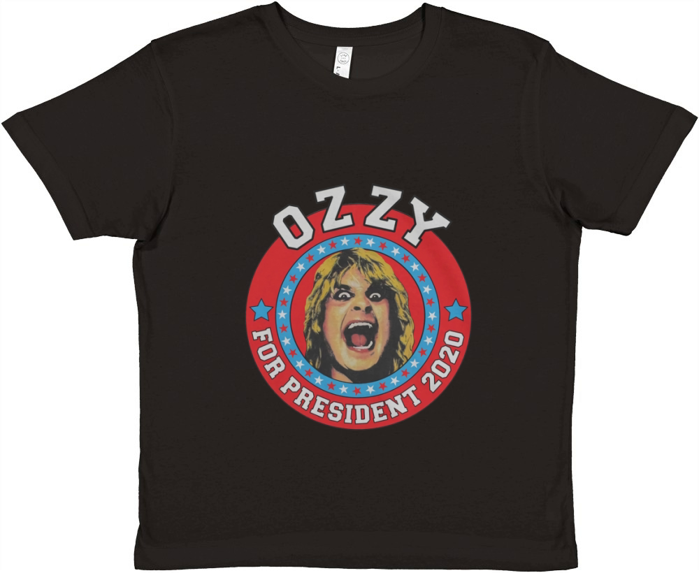 Ozzy Osbourne For President Premium Kids Crewneck T-shirt