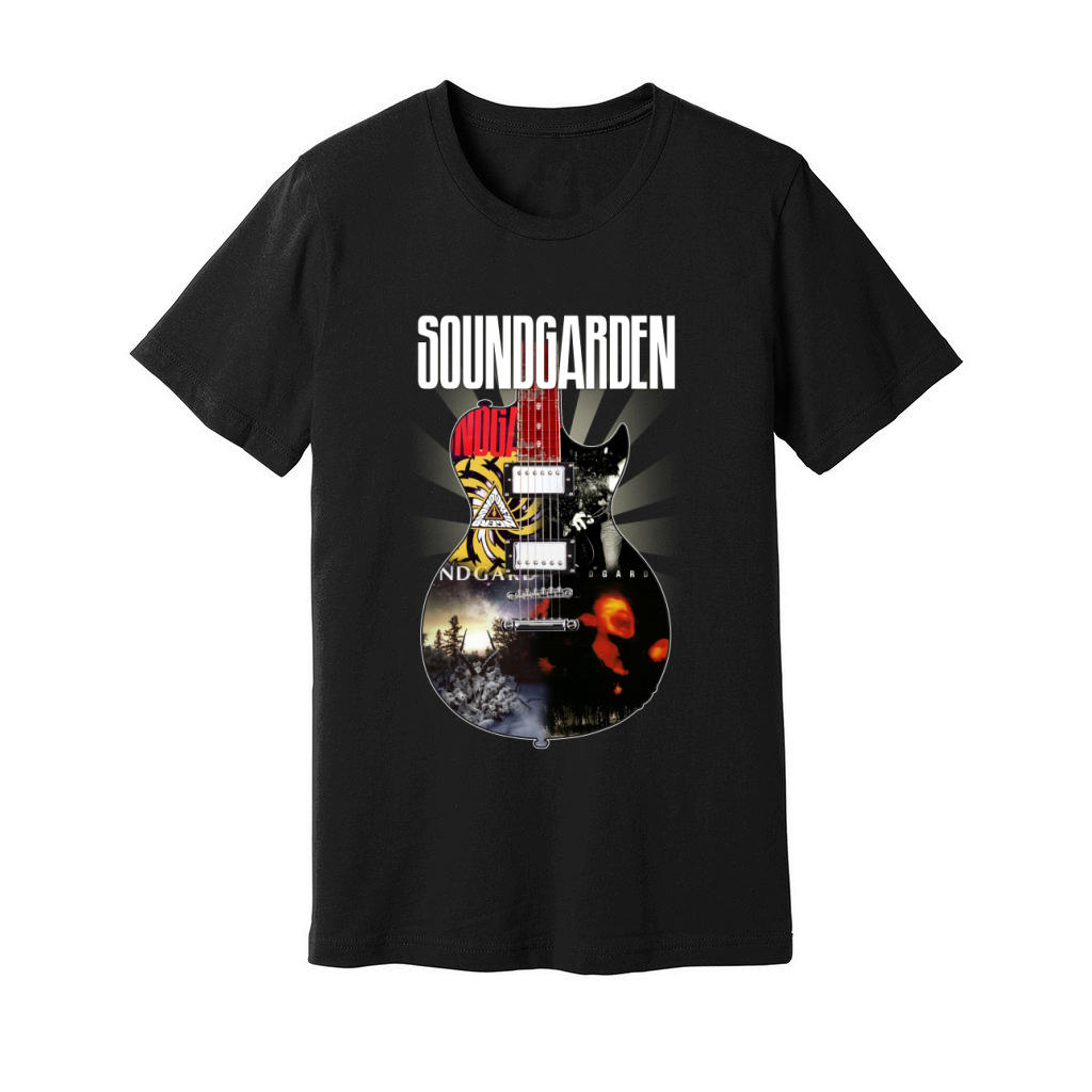 Soundgarden guitar Unisex Jersey Tee