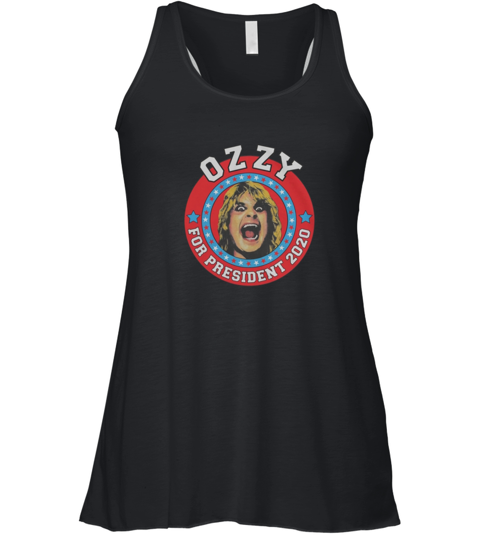 Ozzy Osbourne For President Women's Flowy Tank Top
