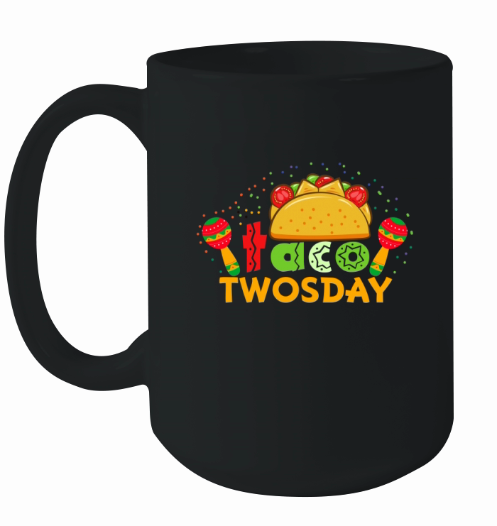 Taco twosday Cinco De Mayo Ceramic Mug