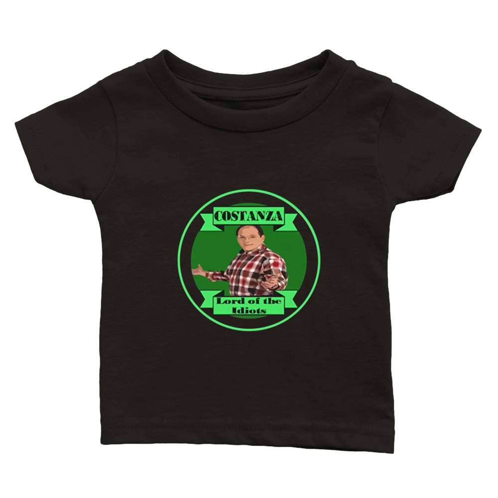 Lord of The Idiots George Costanza Classic Baby Crewneck T-shirt